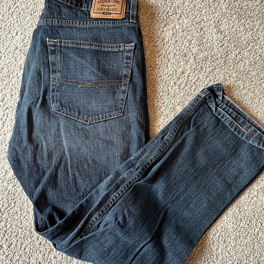 Signature by Levi Strauss Blue Bootcut Jeans